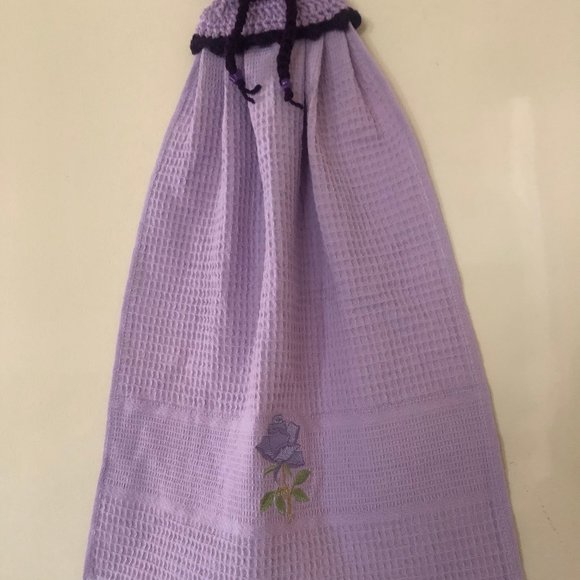 Crochet dish towel, Dress shape towel - Picture 8 of 9